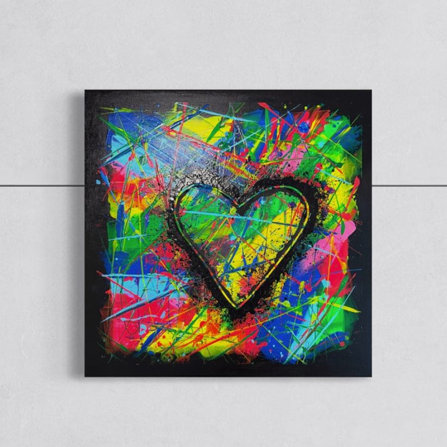 Neon Pulse Heart