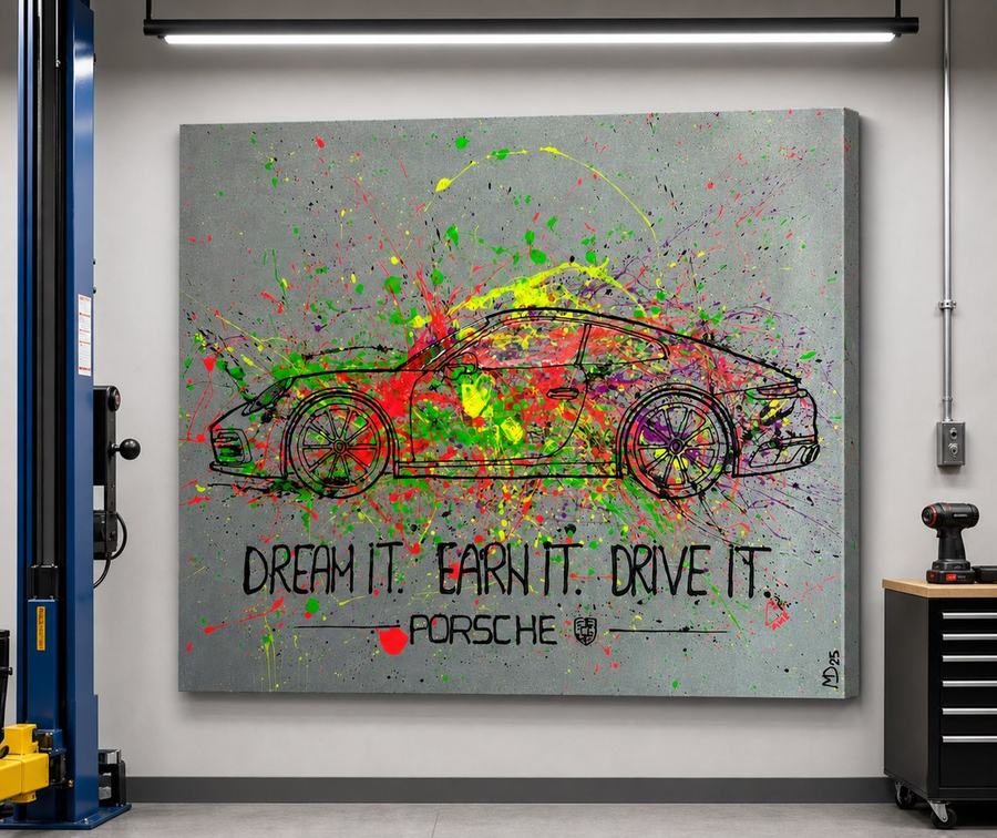 Her Dream 'Porsche'