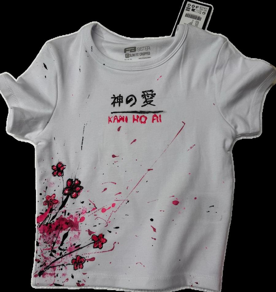 Kami no Ai · God's Love - hand-painted wearable art by MD25Arts, Marius Demeter